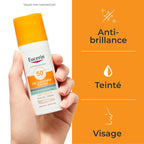 Eucerin Sun Oil Control Gel-Crème Toucher Sec Teinté SPF 50+ - 50 mL