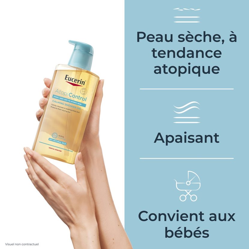 Eucerin AtopiControl Huile de Bain et Douche - 400ml