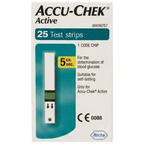 Accu-Chek Active - 25 Bandelettes