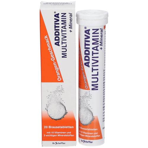 Additiva Multivitamines Goût Orange - 20 CP EFFER