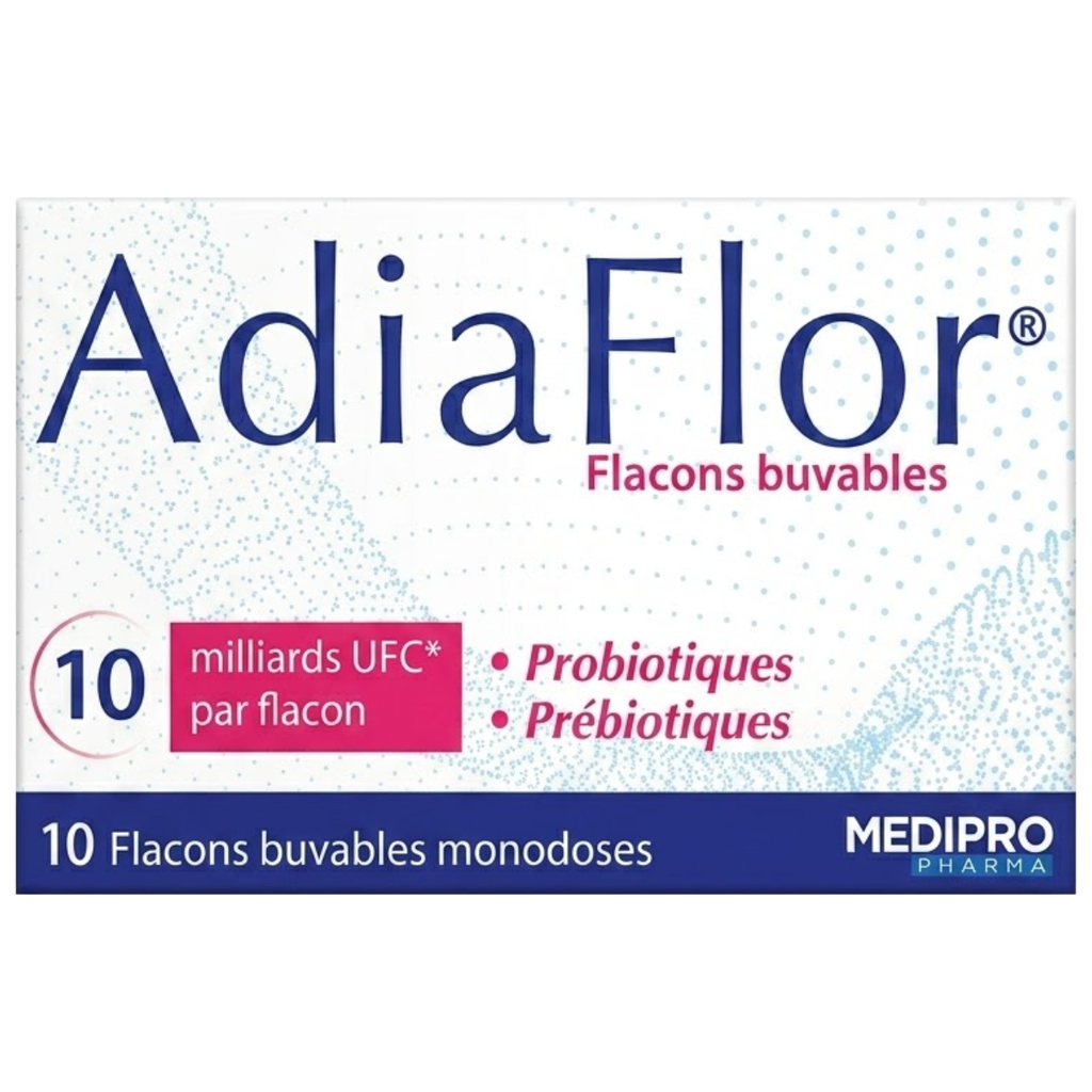 AdiaFlor - 10 Flacons Buvables