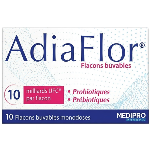 AdiaFlor - 10 Flacons Buvables