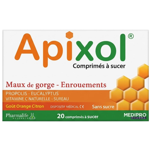Apixol - 20 Comprimés à Sucer