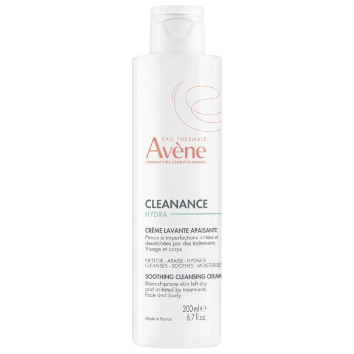Avène Cleanance HYDRA Crème Lavante Apaisante - 200 mL