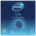 Manix Pure Easy Fit - 3 Préservatifs