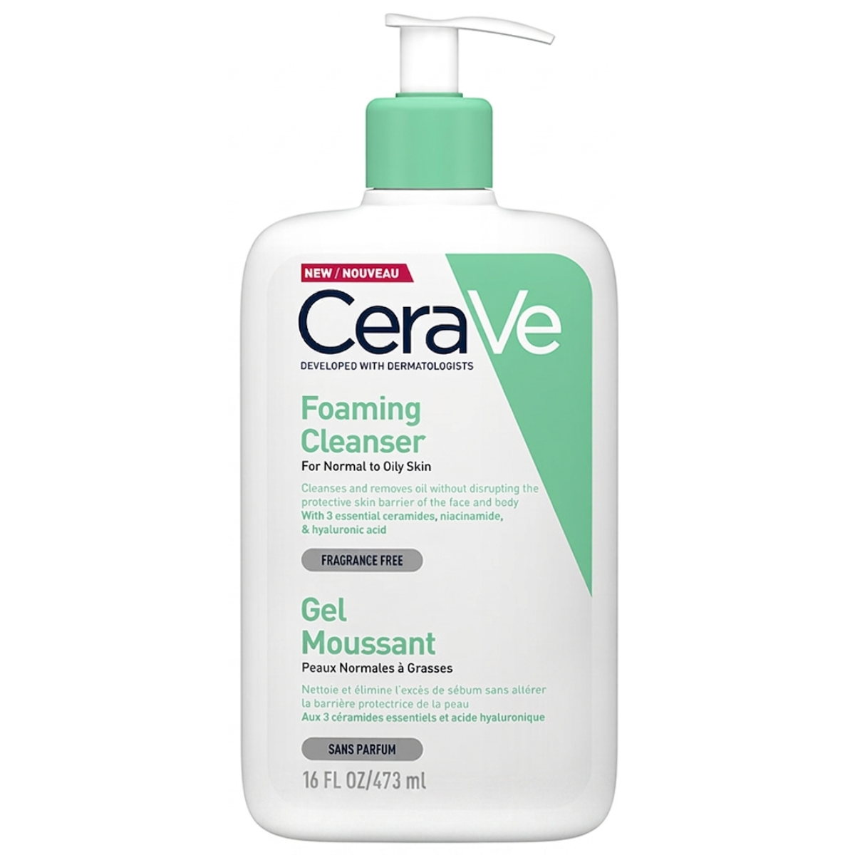 CeraVe Gel Moussant - 473 mL