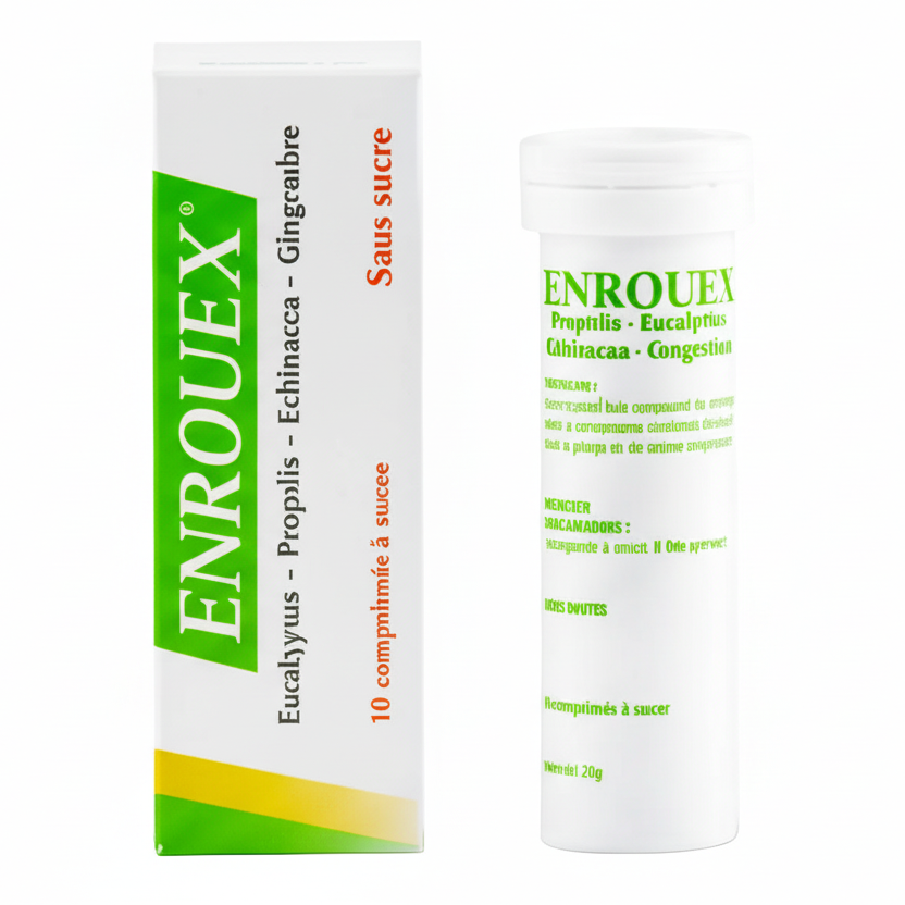 ENROUEX® - 10 Comprimés à Sucer