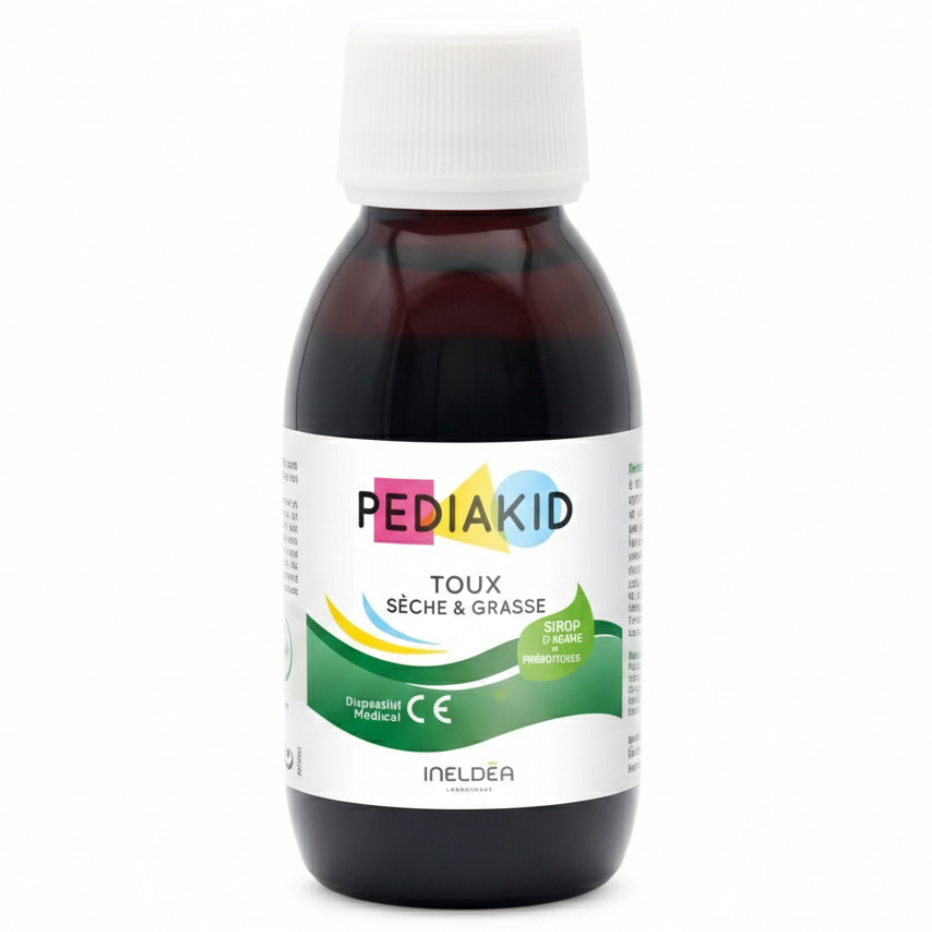 Pediakid Sirop pour la toux sèche & grasse (125 mL)