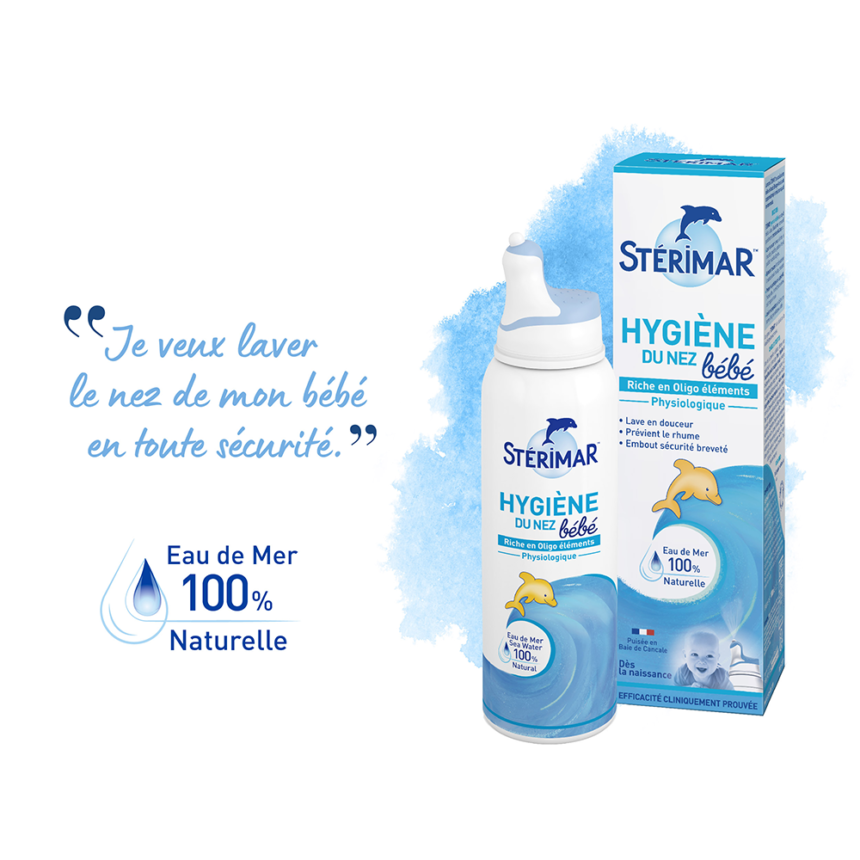 Stérimar Bébé Hygiène du nez (100 mL)