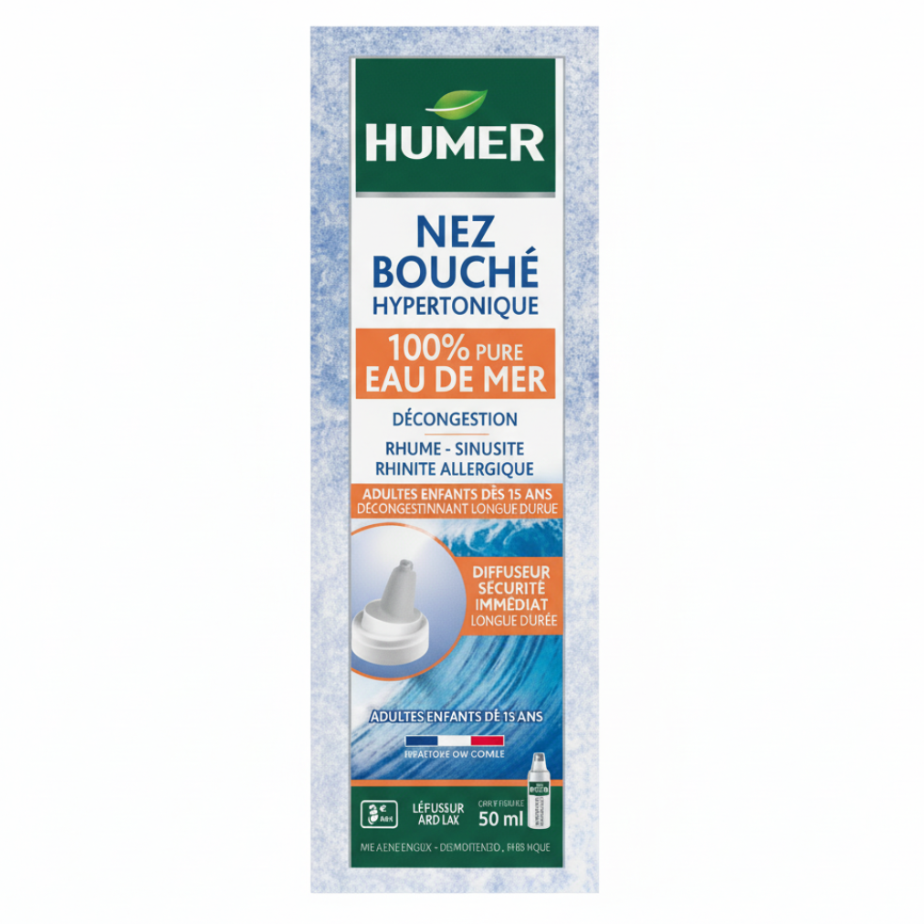 Humer Nez Bouché - Solution Hypertonique