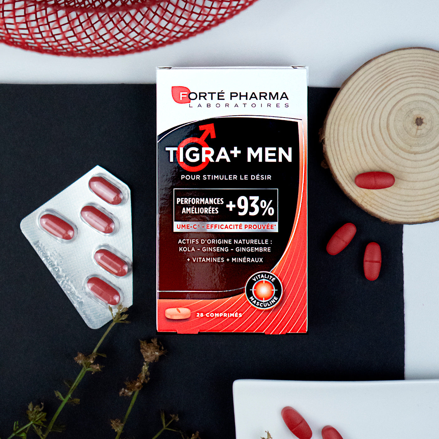 Forté Pharma Tigra+ Men - 28 Comprimés