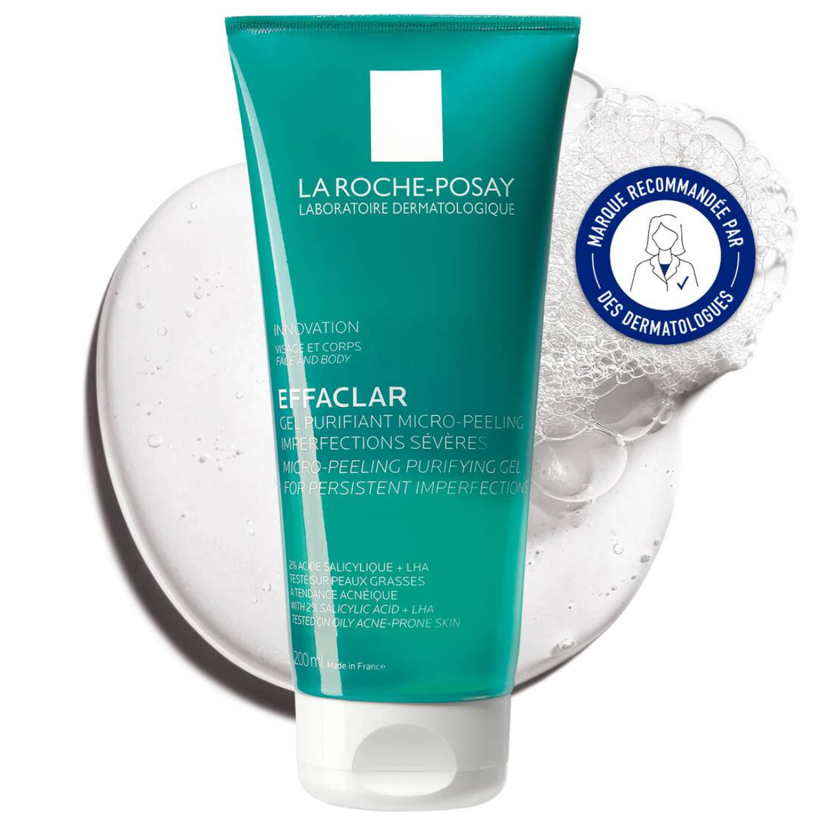 La Roche-Posay Effaclar Gel Purifiant Micro-Peeling Imperfections Sévères