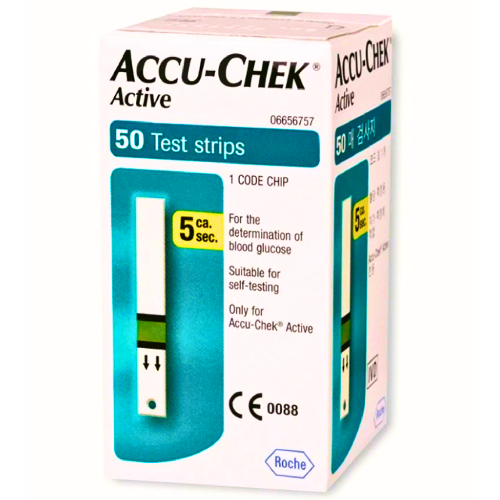 Accu-Chek Active - 50 Bandelettes