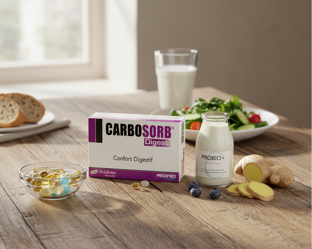 Carbosorb Digest - 30 Gélules
