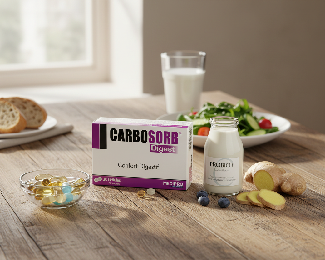 Carbosorb Digest - 30 Gélules