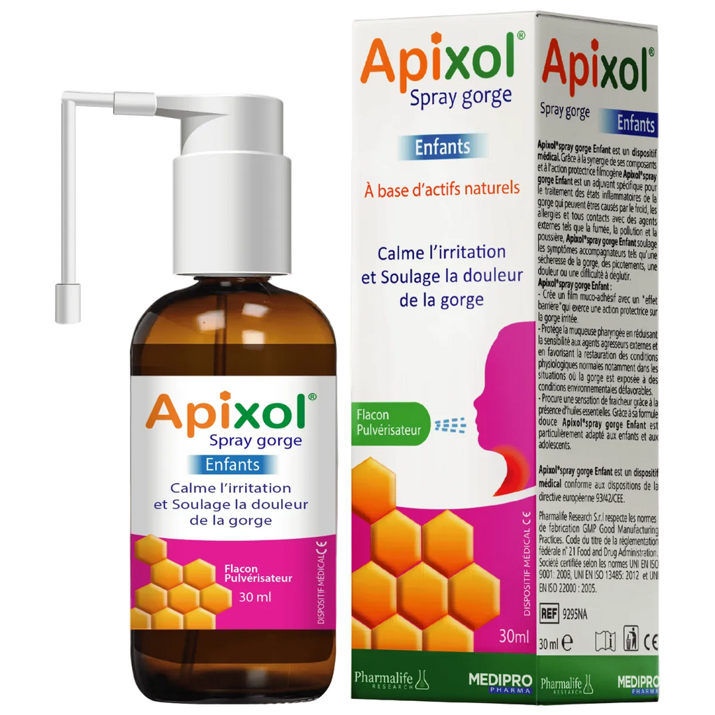 Apixol Spray Gorge (Enfants) - 30 mL