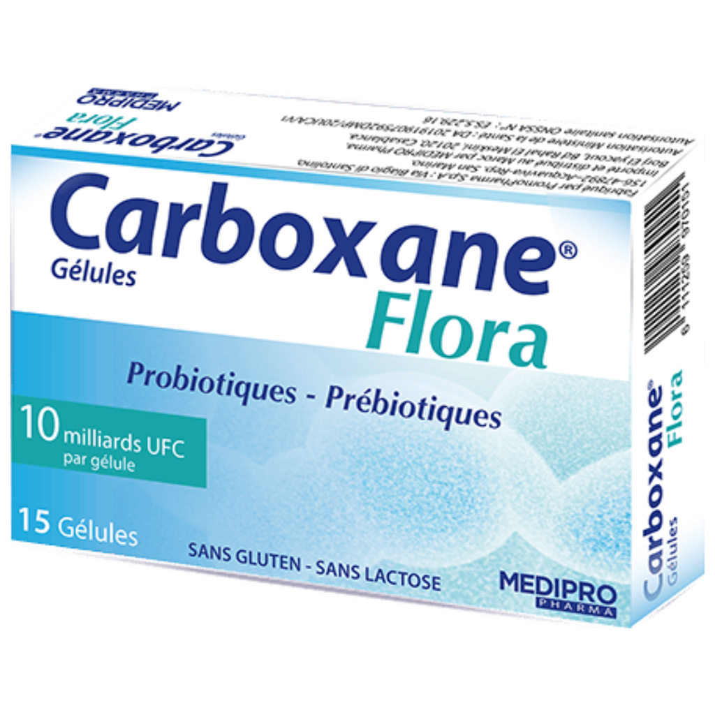 Carboxane Flora - 30 Gélules