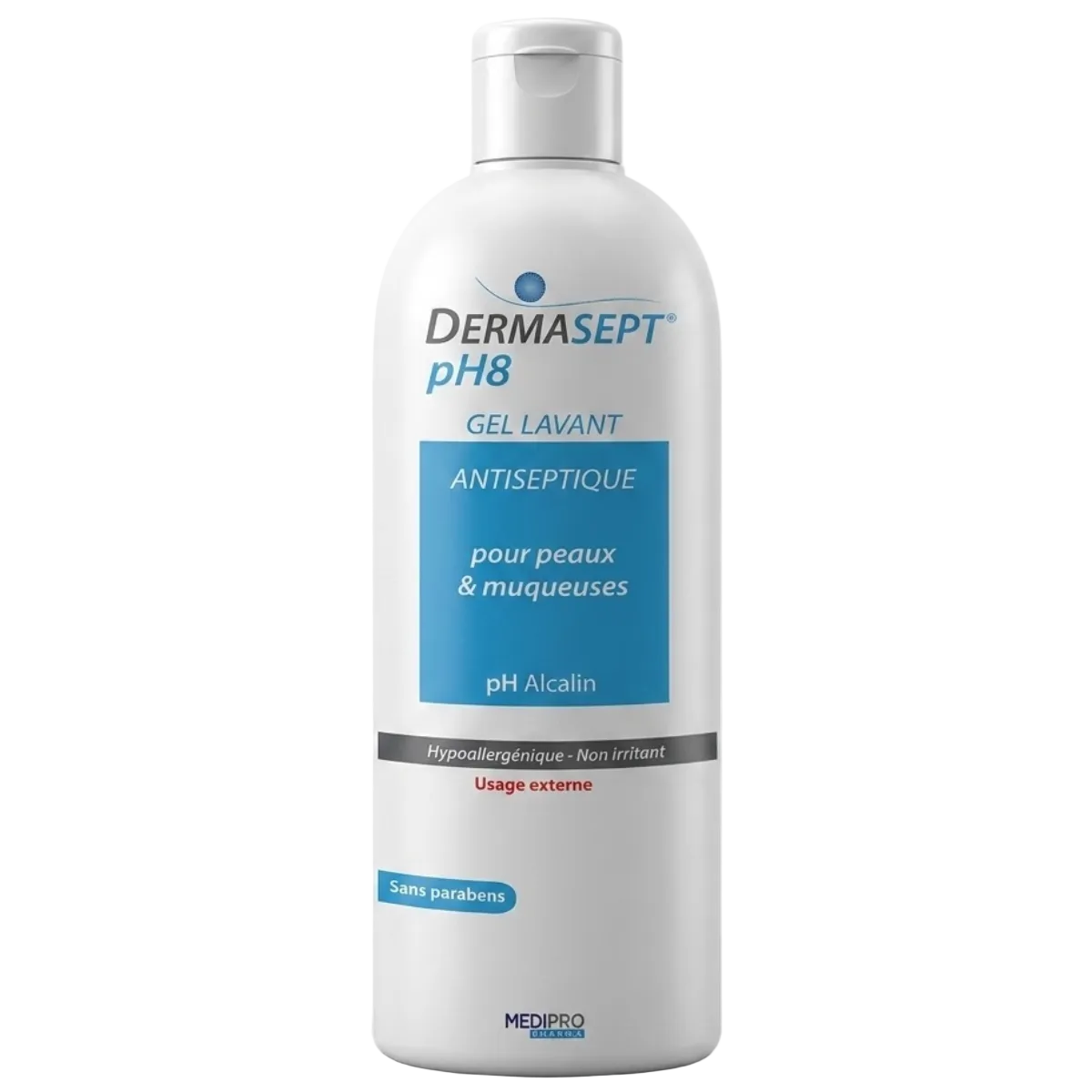 Dermasept Gel Lavant pH 8