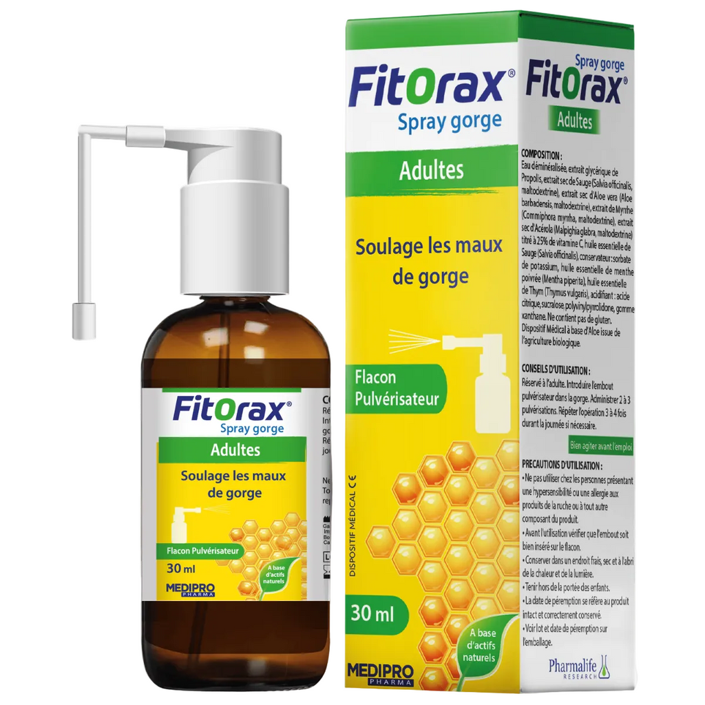Fitorax Spray Gorge (Adultes) - 30 mL