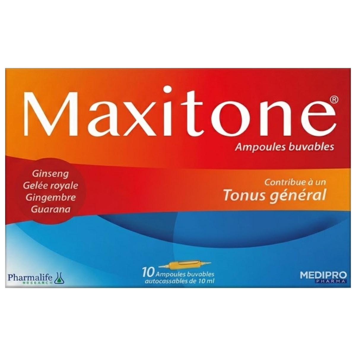 Maxitone - 10 Ampoules Buvables