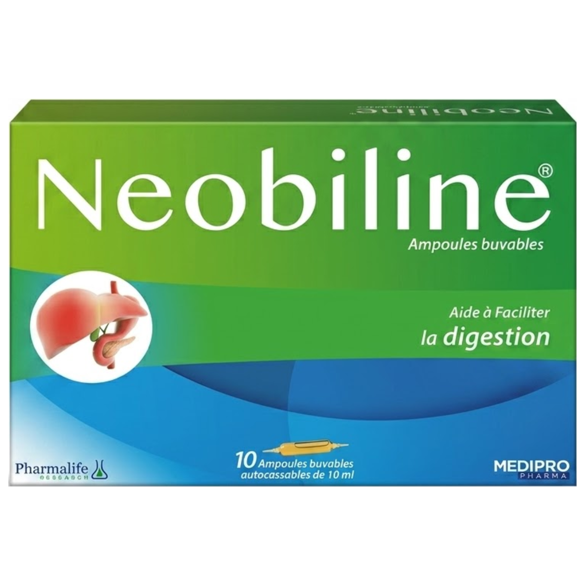 Neobiline - 10 Ampoules Buvables