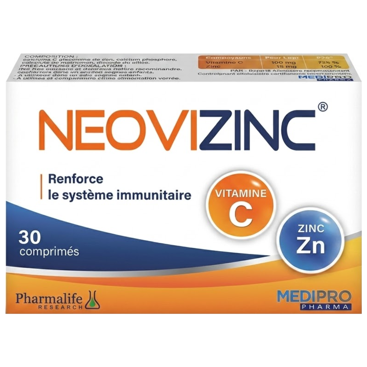 Neovizinc - 30 Comprimés
