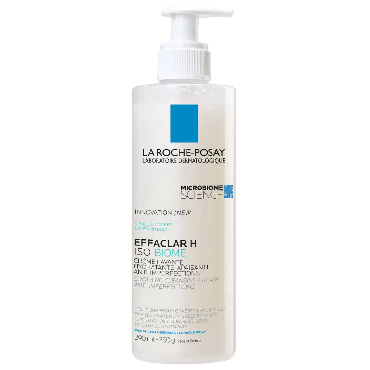 La Roche-Posay Effaclar H ISO-BIOME Crème Lavante Hydratante Apaisante