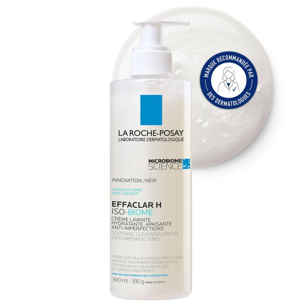 La Roche-Posay Effaclar H ISO-BIOME Crème Lavante Hydratante Apaisante