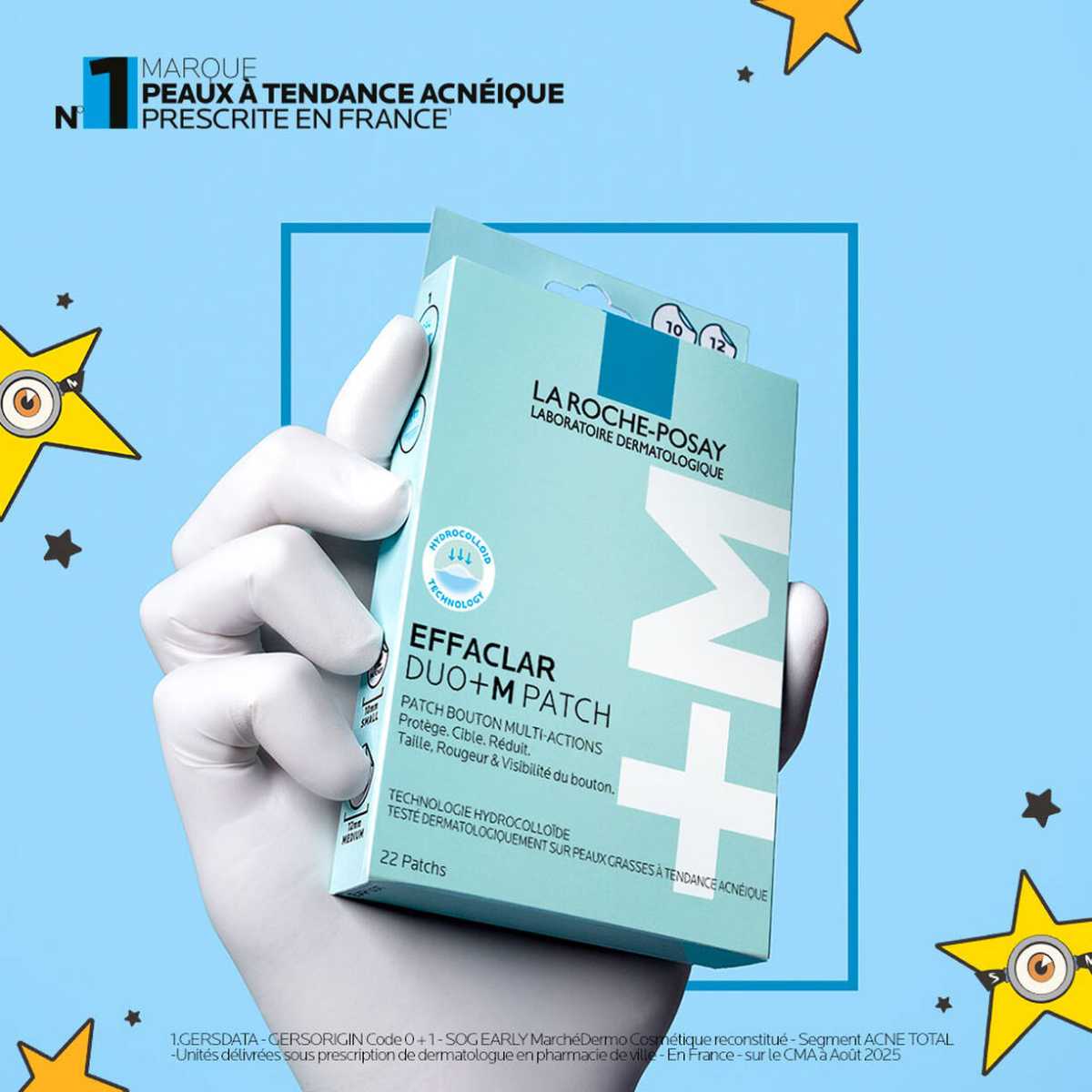 La Roche-posay Effaclar Patch Anti-Imperfections DUO+M - 22 Patchs
