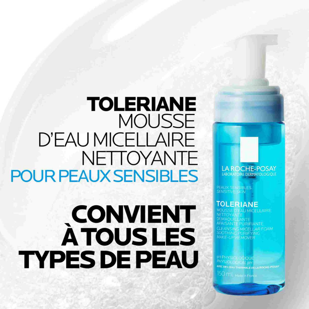 La Roche-Posay Toleriane Mousse d'Eau Micellaire Nettoyante - 150 mL