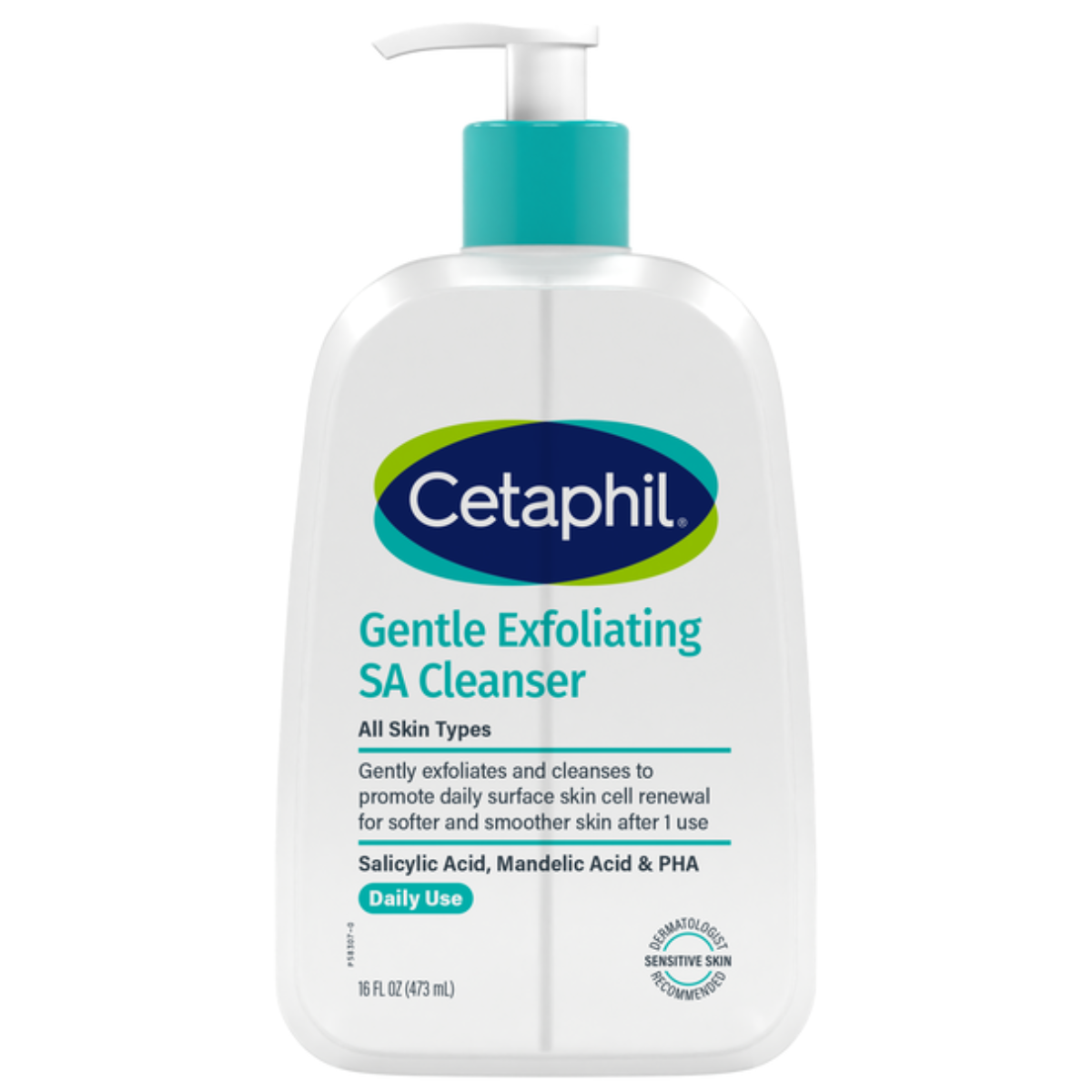 Cetaphil Nettoyant Exfoliant Doux à l'Acide Salicylique (SA) - 473 mL