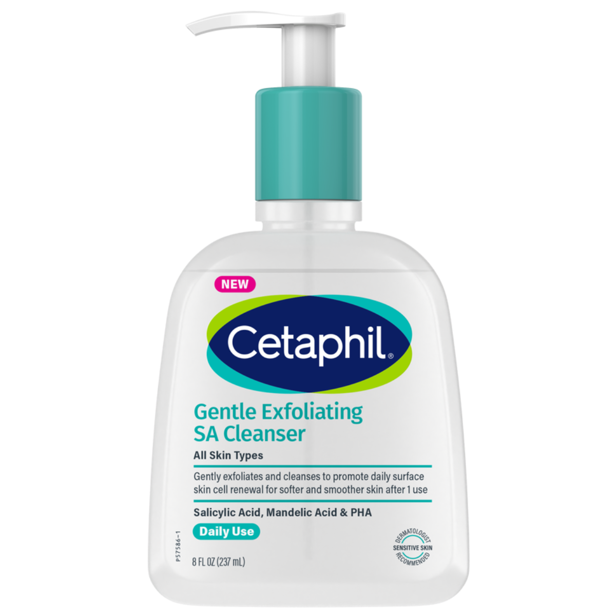 Cetaphil Nettoyant Exfoliant Doux à l'Acide Salicylique (SA) - 236 mL