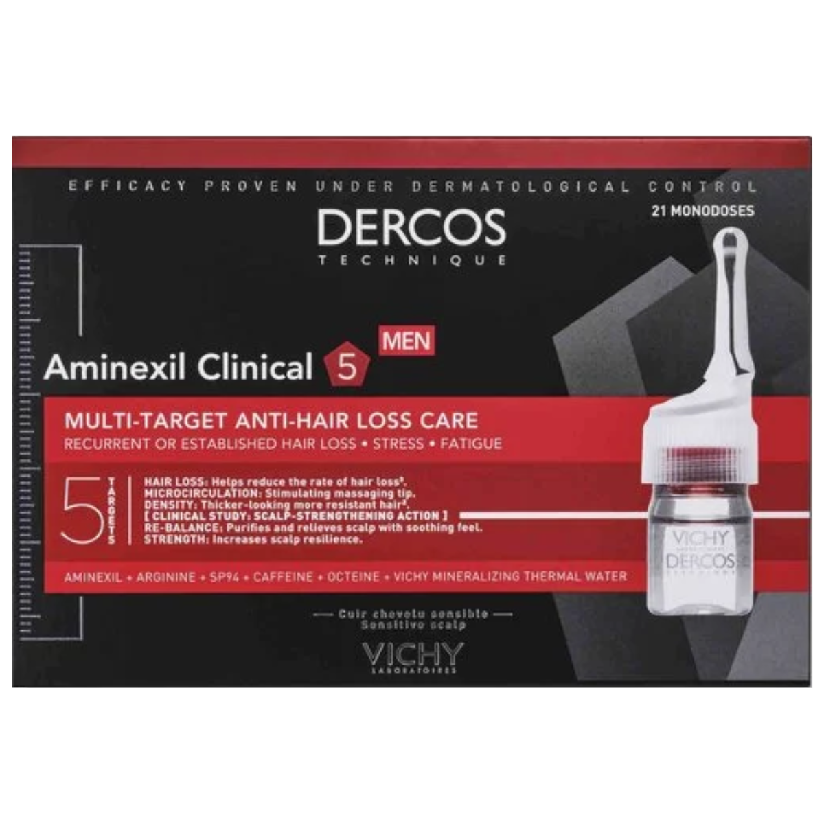 Vichy Dercos Aminexil Clinical 5 Hommes