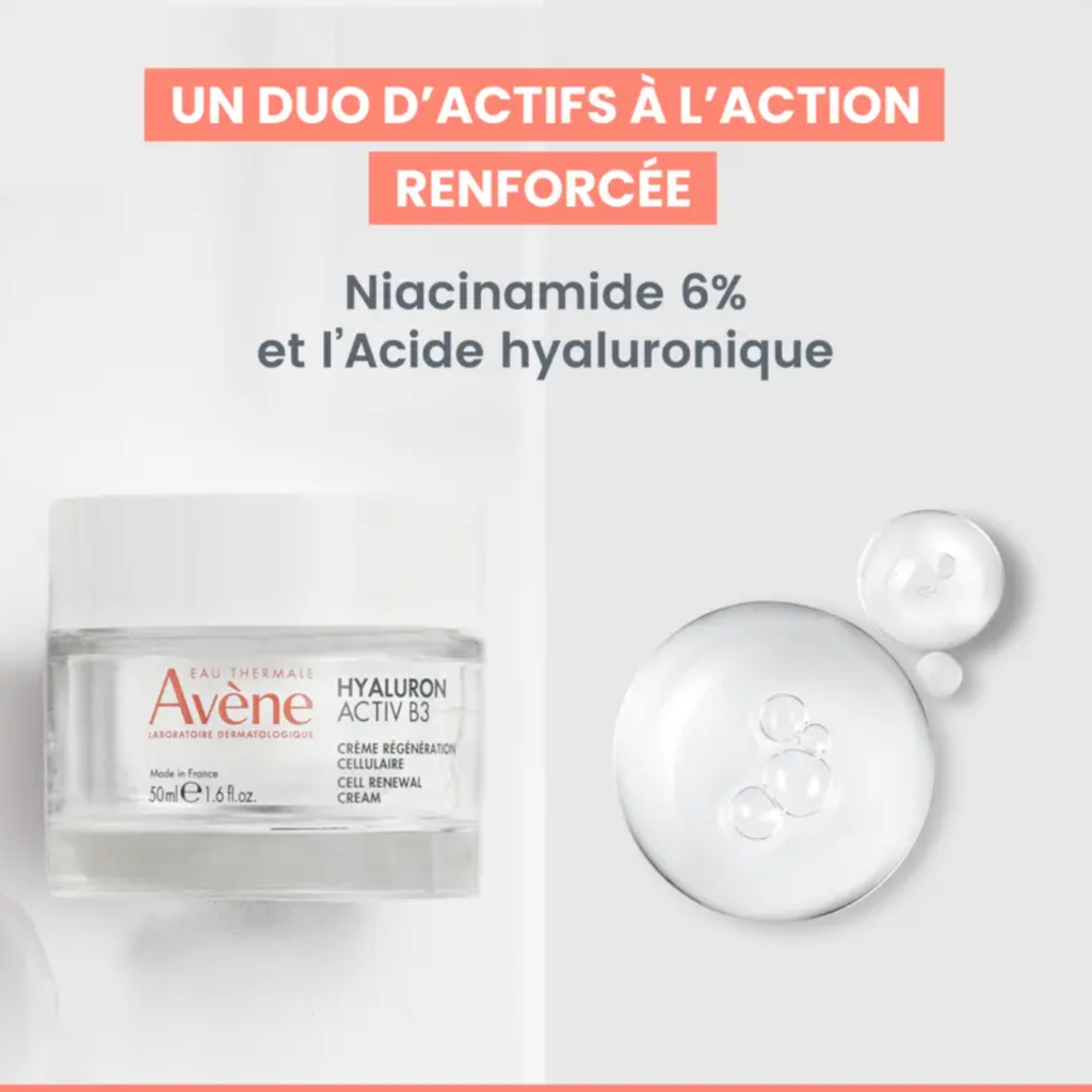 Avène Hyaluron Activ B3 Crème Régénération Cellulaire - 50 mL