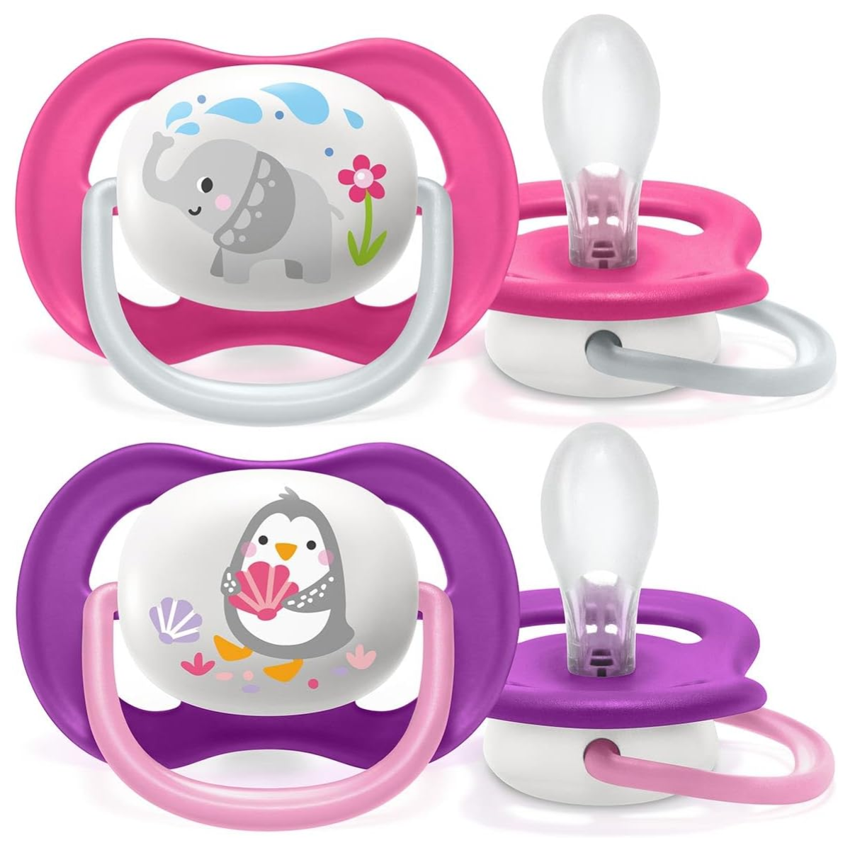 Philips Avent Sucette Ultra Air (6 - 18 mois) - 2 Sucettes
