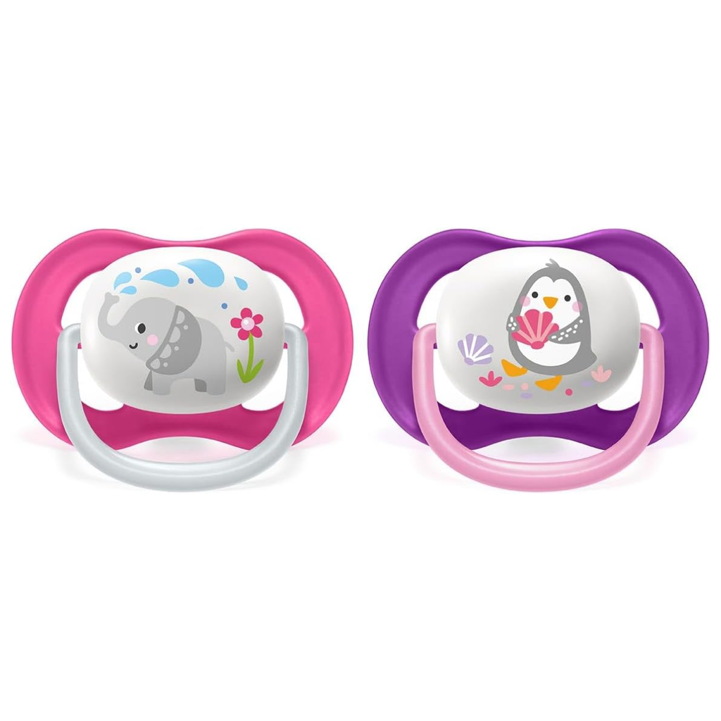 Philips Avent Sucette Ultra Air (6 - 18 mois) - 2 Sucettes