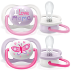 Philips Avent Ultra Air Sucette (0 - 6 mois) - 2 Sucettes