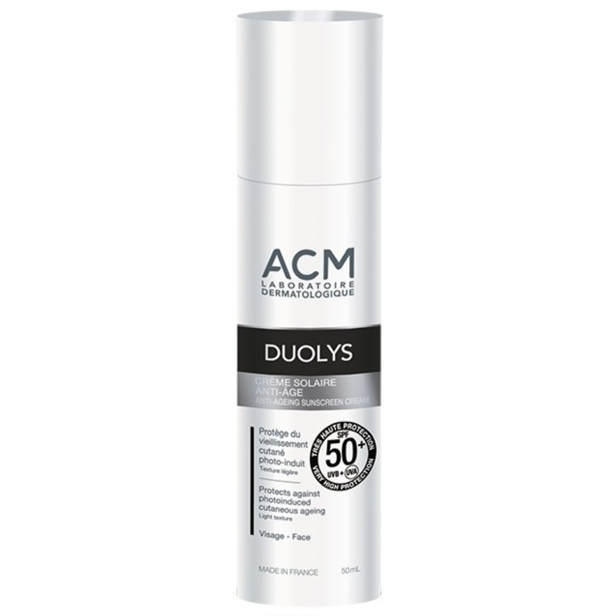ACM Duolys Crème Solaire Anti-âge SPF 50+ - 50 mL