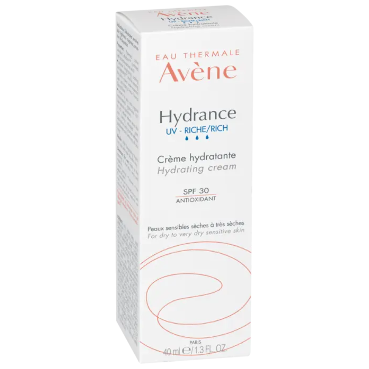 Avène Hydrance UV Riche Crème Hydratante - 40 mL