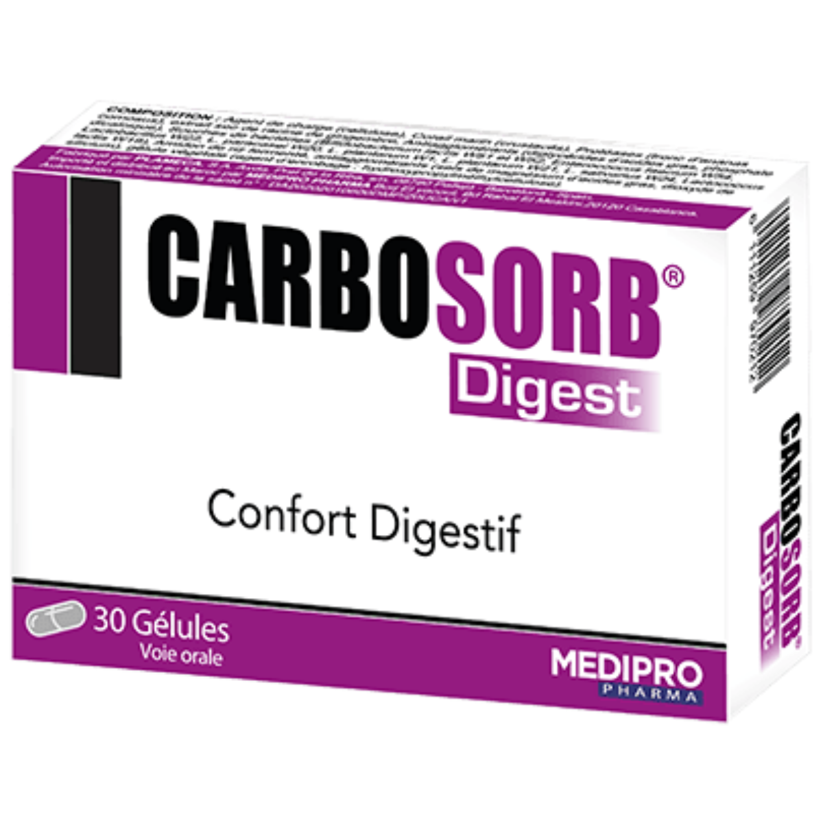 Carbosorb Digest - 30 Gélules