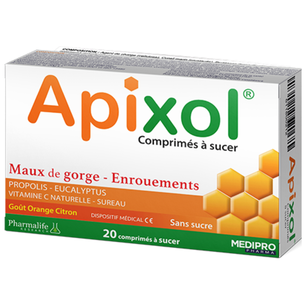Apixol - 20 Comprimés à Sucer