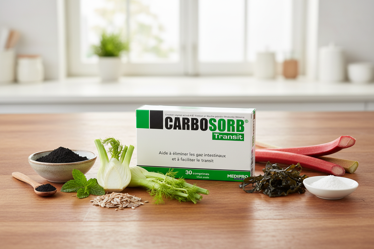 Carbosorb Transit - 30 Comprimés