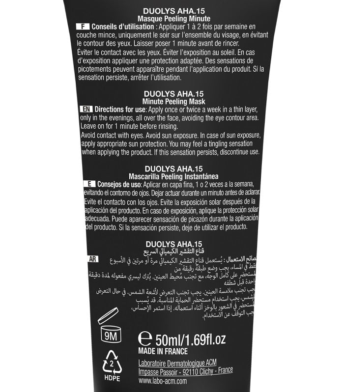 ACM Duolys AHA 15 Masque Peeling Minute - 40 mL