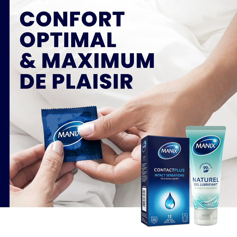 Manix Contact Plus - 3 Préservatifs