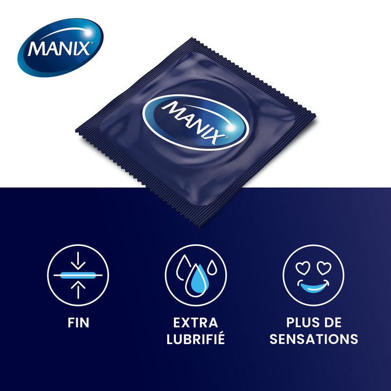 Manix Contact Plus - 10 Préservatifs