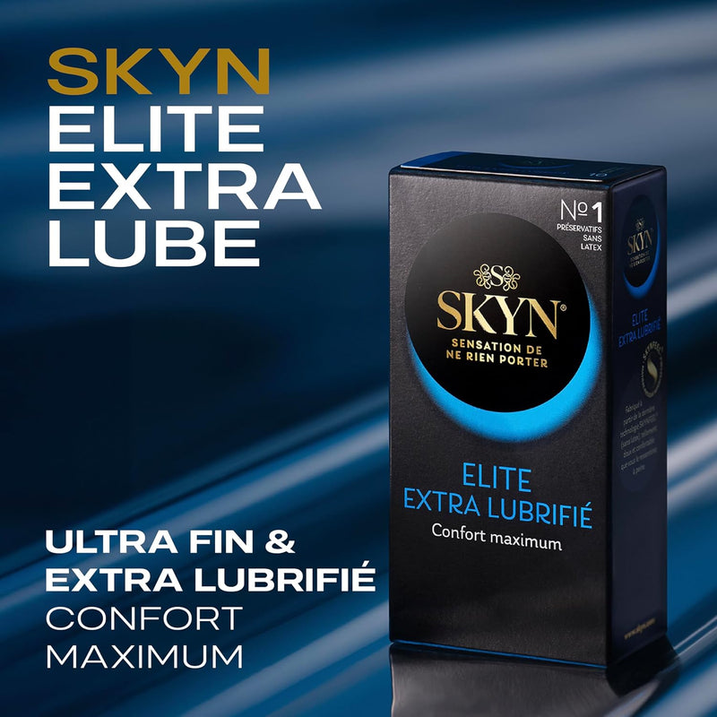 Manix Skyn Elite Extra Lubrifié - 10 Préservatifs