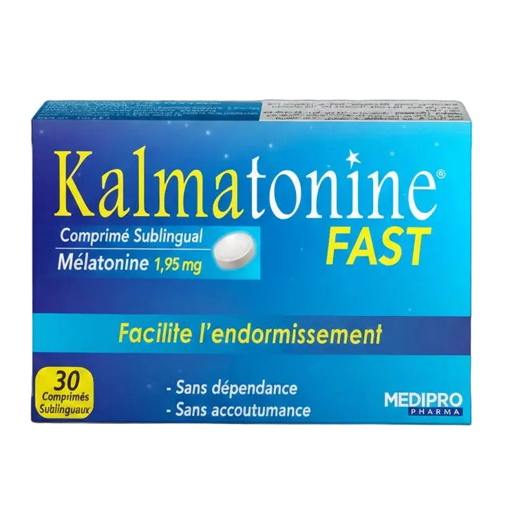 Kalmatonine Fast Mélatonine 1,95 mg - 30 Comprimés Sublinguaux